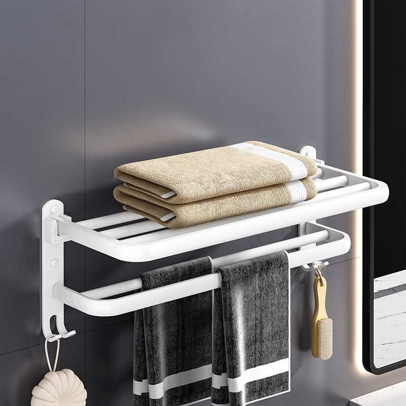 Avtoit | White contemporary bathroom accessory set stainless steel aluminum bathroom set