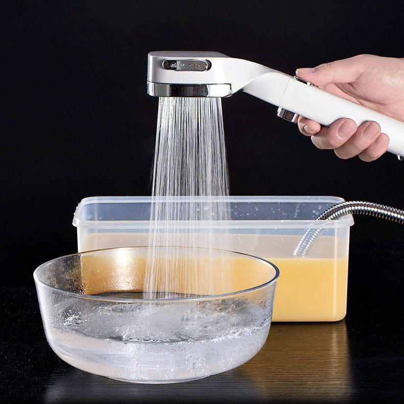 Avtoit | 4-Stage Pressure Shower Head One-Button Water Stop Handheld Shower Head