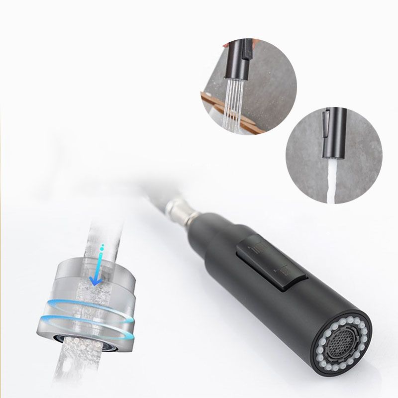 Avtoit | Goose Neck Kitchen Sink Faucet Three-Way Flow with Pull-Down Spray Head