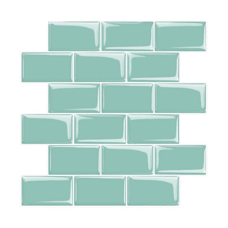 Avtoit | Peel and Stick Tiles Rectangular Stain Resistant PVC Subway Peel and Stick Tiles for the Kitchen