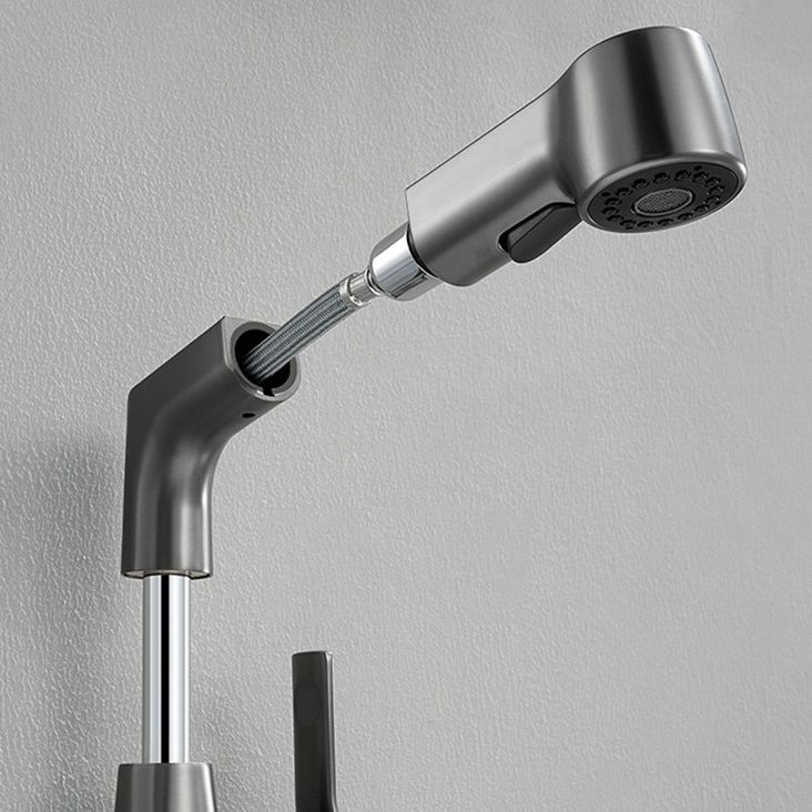 Avtoit | Modern Single Color Faucet Metal Center Connection Basin Faucet for Bathroom