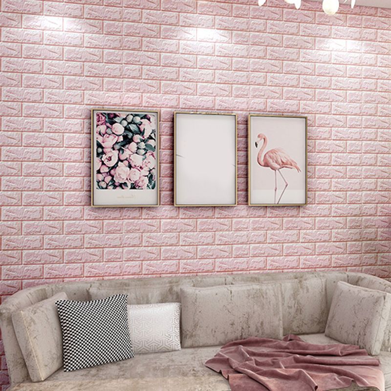 Avtoit | Modern Wall Tile PVC 3D Embossing Self-Adhesive Waterproof Interior Wall Panel