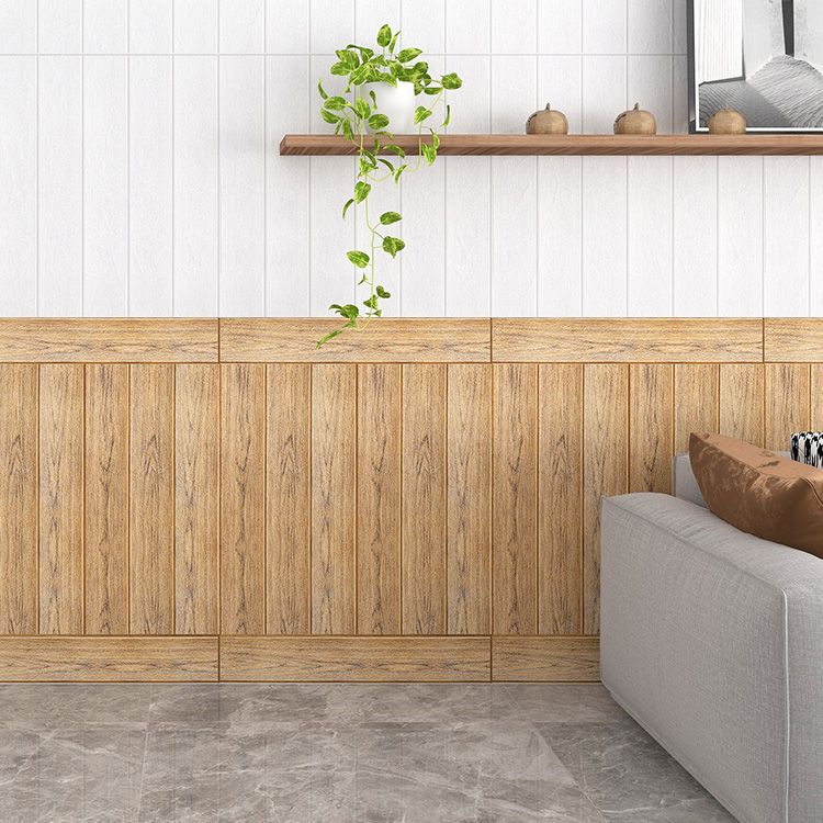 Avtoit | Modern Tin Back Panel 3D Wall Ceiling Wood Grain Design