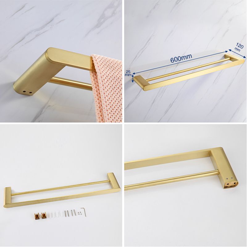 Avtoit | Modern Bathroom Hardware Set Gold Towel Bar Bath Hardware Set