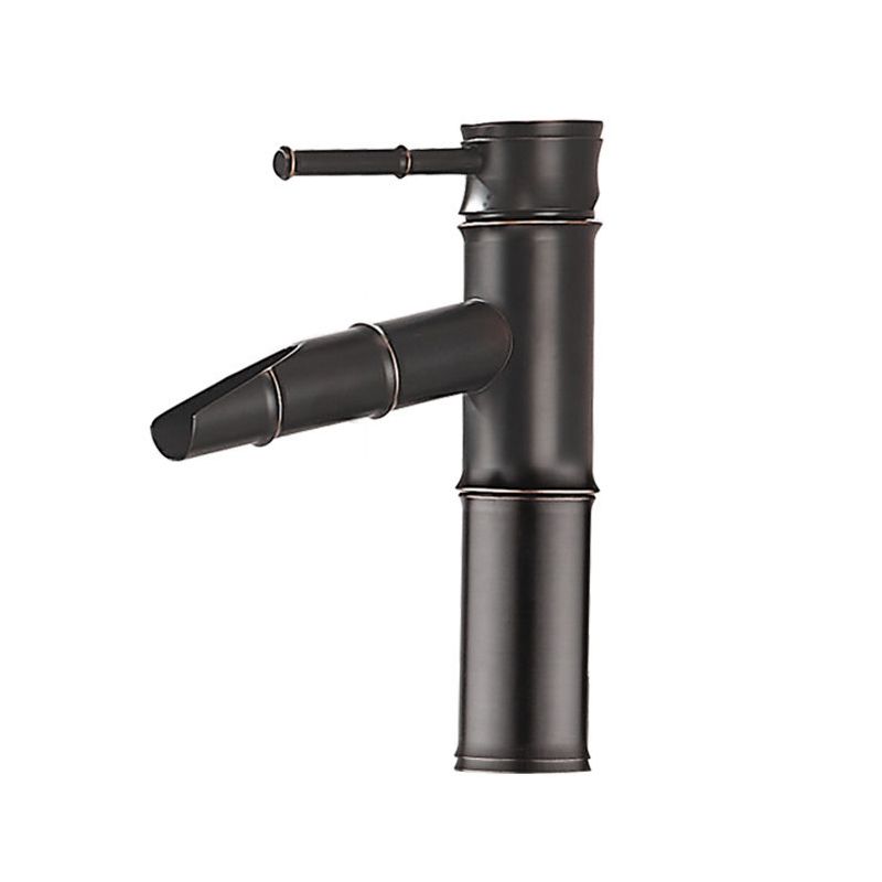 Avtoit | Farmhouse Vessel Sink Faucet Copper 1-Handle Low Arc Vessel Faucet for Bathroom