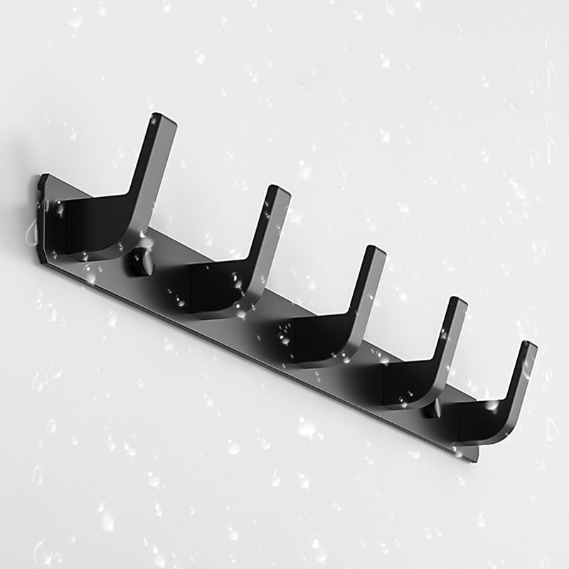 Avtoit | Mattes Finish Modern Bathroom Accessories 2 - Piece Bathroom Accessory Set, Bathrobe Hooks