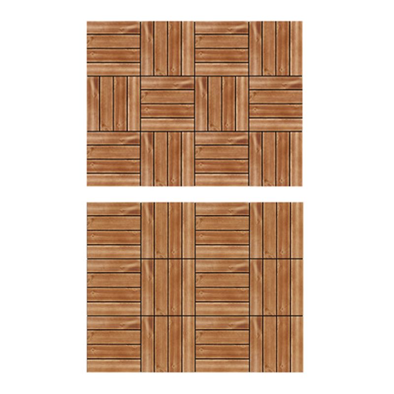 Avtoit | Pine Floor Tile Water Repellent Click-Lock Traditional Wood Floor for Living Room