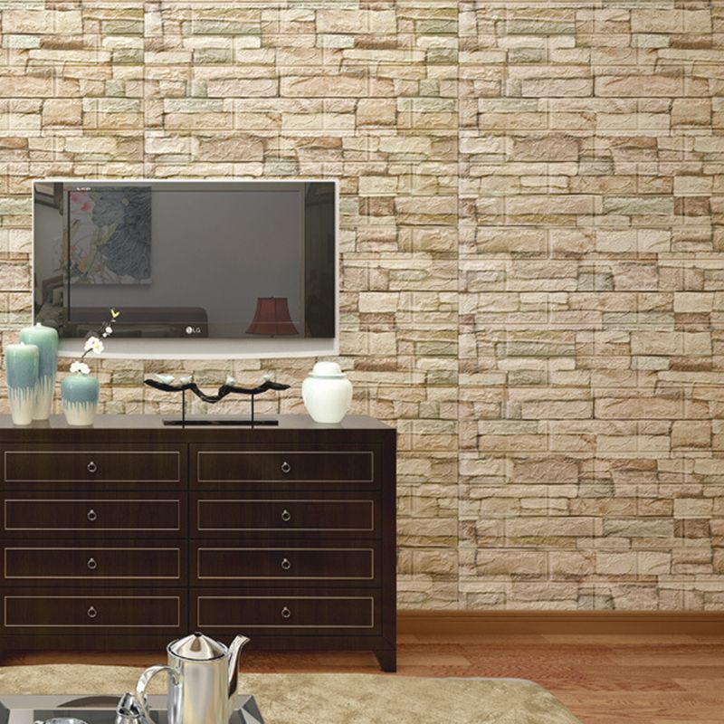 Avtoit | 3D embossing interior wall panel self-adhesive square wall panel