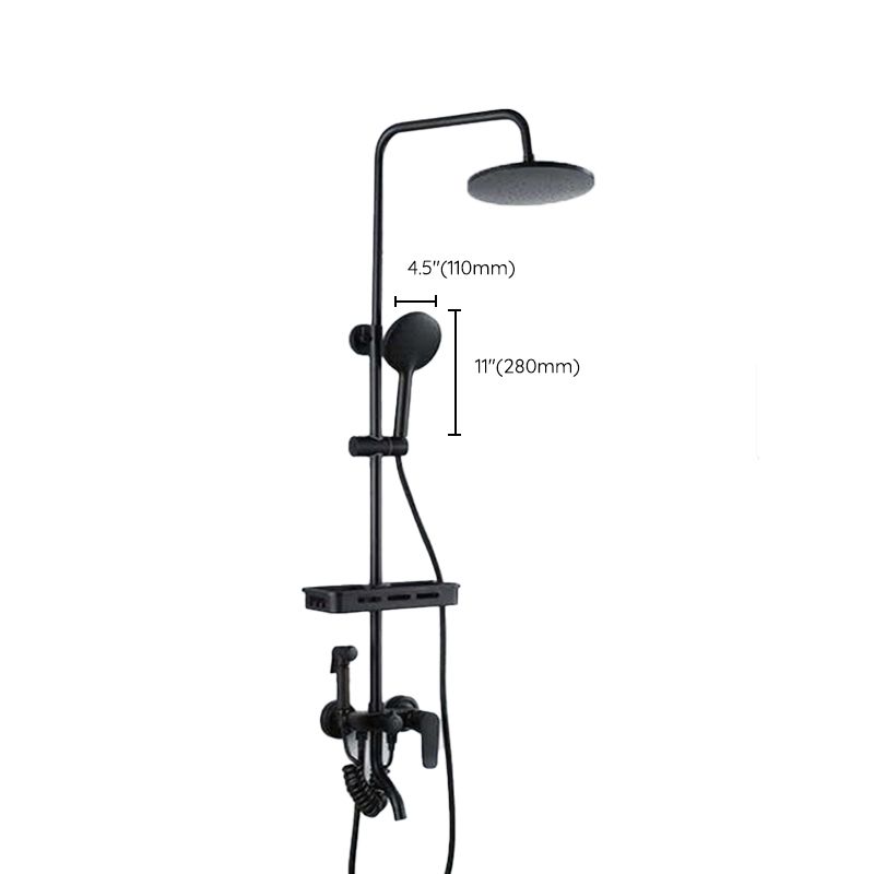 Avtoit | Modern adjustable swivel shower head metal shower fixture on the wall