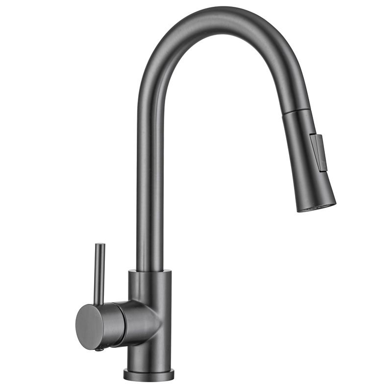 Avtoit | Modern Style Extendable Sink Faucet Single Handle Stainless Steel Sink Faucet