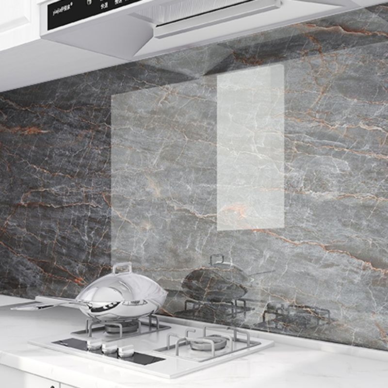 Avtoit | 23.6" Rectangular Single Plate PVC Peel and Stick Tile for the Kitchen