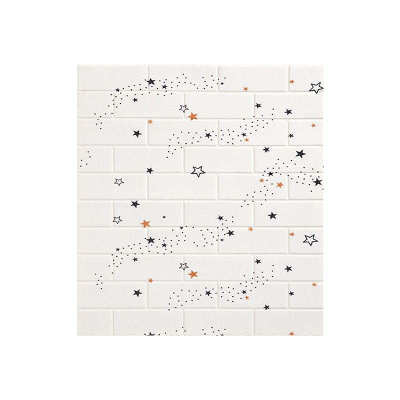 Avtoit | XPE Foam Wall Cladding Star Pattern Square Waterproof Wall Cladding for the Living Room