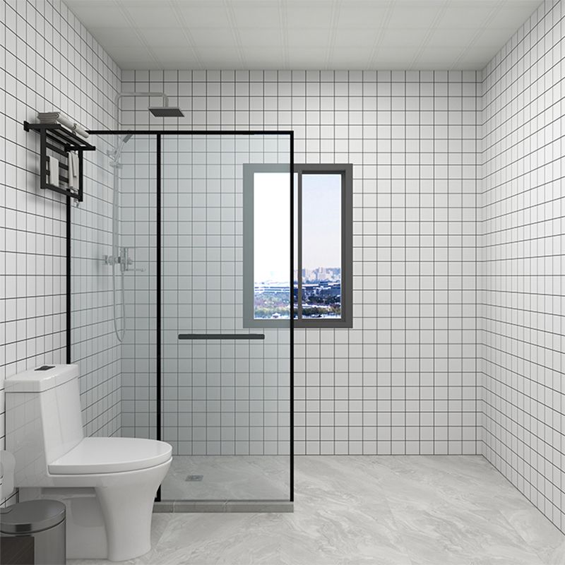 Avtoit | Modern Splash Protection Wallpaper Peel and Stick Mosaic Tile for Bathroom