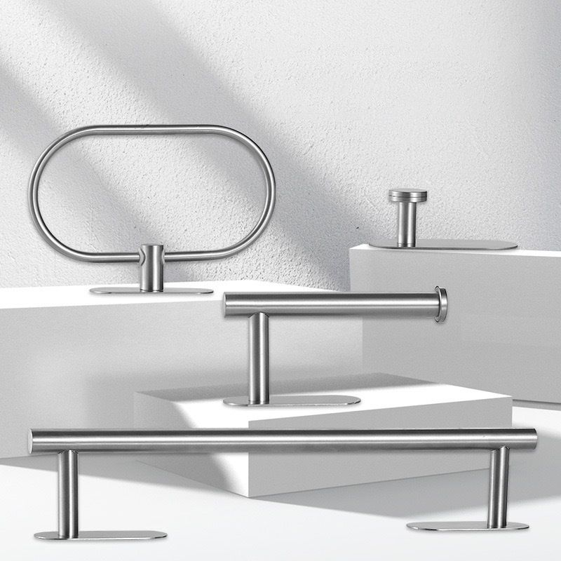Avtoit | Metal Bathroom Set 4-piece Modern Style Bathroom Fixtures Set