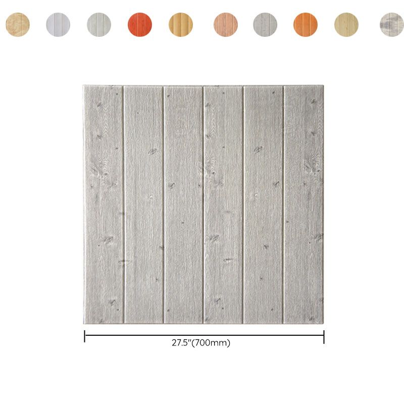 Avtoit | Polygon Peel and Stick Back Wall Tile PVC Wood Peel and Stick Tile