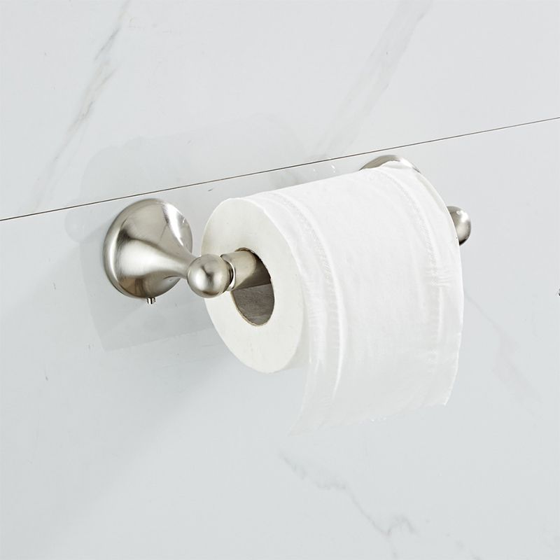 Avtoit | Metal Bathroom Set Traditional Style Nickel Bathroom Accessories Set