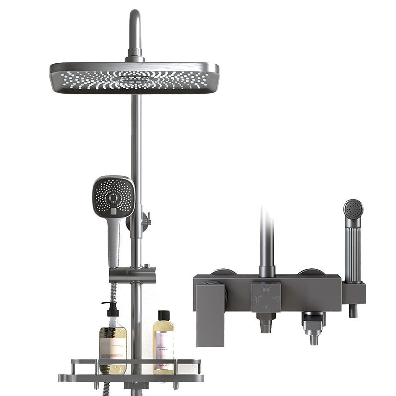 Avtoit | Modern shower accessories push-button shower head wall-mounted shower combination
