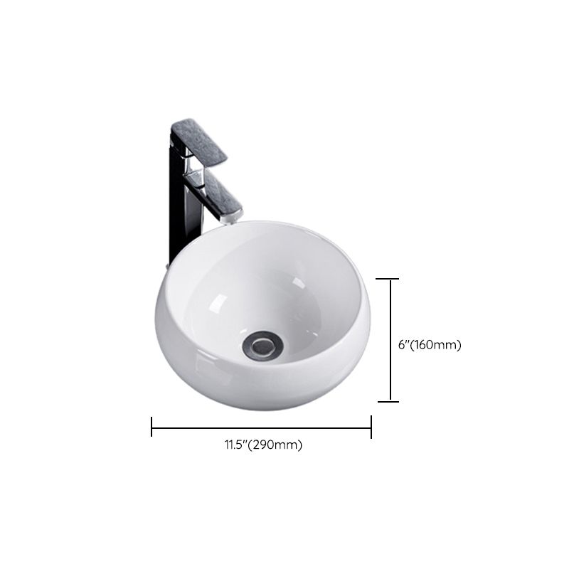 Avtoit | Modern Sink Solid Color Porcelain Sink