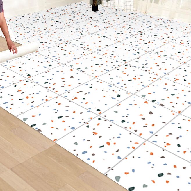 Avtoit | Modern PVC Floor Geometric Pattern Peel and Stick Vinyl Plank Floor