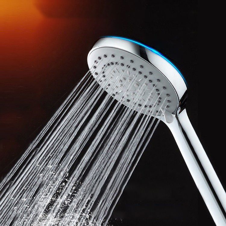 Avtoit | Modern Adjustable Handheld Showerhead Chrome Round Handheld Showerhead