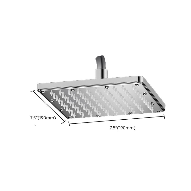 Avtoit | Contemporary Shower Head Combination Polished Stainless Steel Ceiling Mounted Shower Head