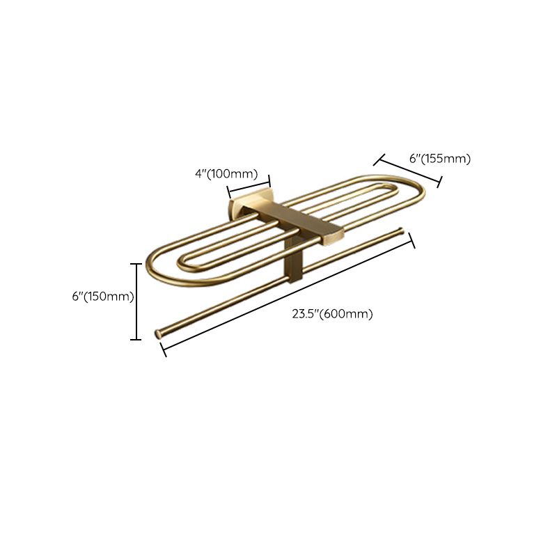 Avtoit | Traditional Golden Bath Accessories Set Brass Bathroom Accessories Kit