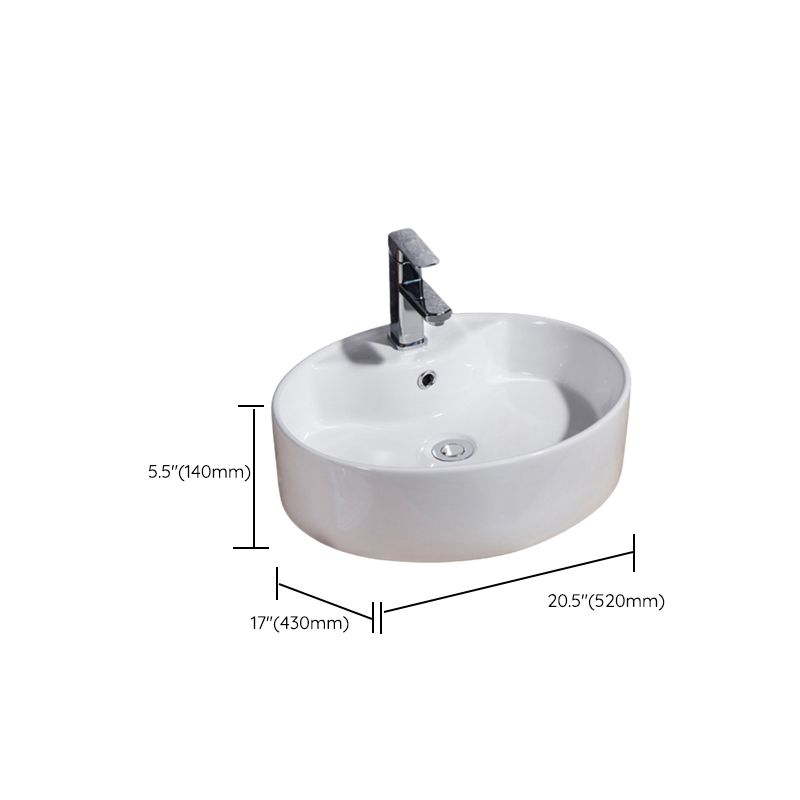 Avtoit | Modern Sink Solid Color Porcelain Sink