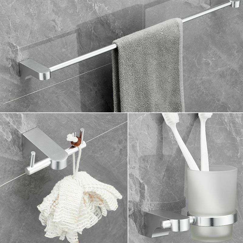 Avtoit | 6-piece chrome bathroom accessory as a single item or as a set with towel ring bar