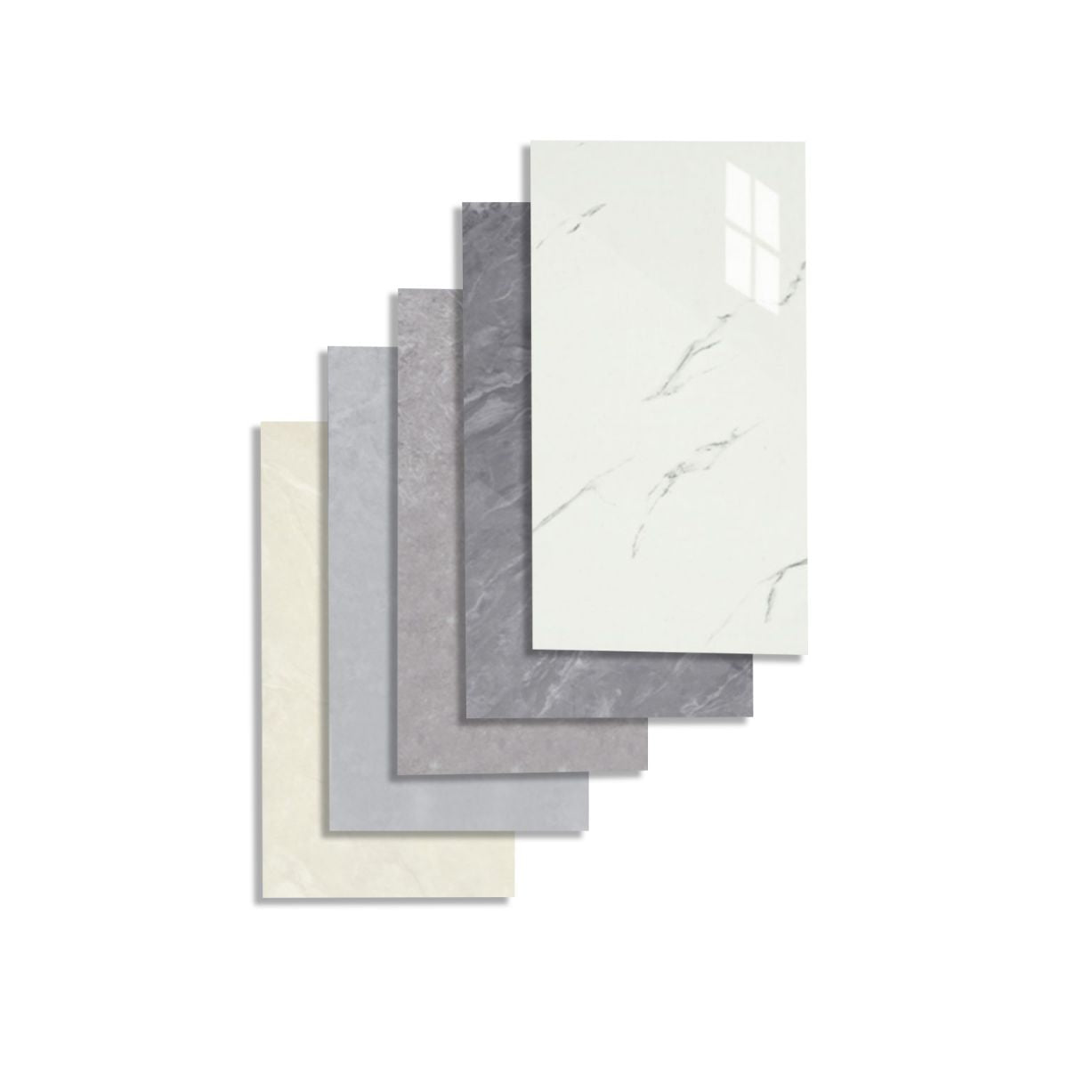 Avtoit | 10 Pack 12" X 23" PVC rectangular Peel & Stick field tile kitchen and bathroom back paneling