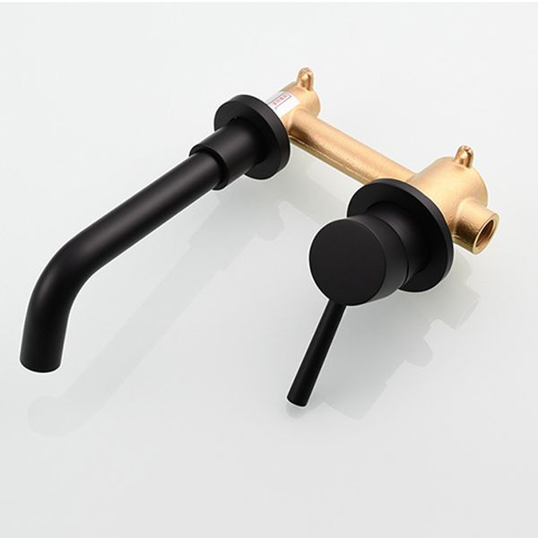 Avtoit | Single Hole Wall Mounted Bath Faucet Swivel Spout Basin Faucet