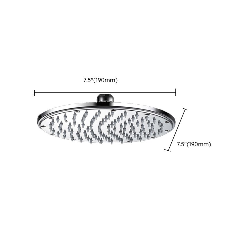 Avtoit | Contemporary Showerhead Combination Dual Showerhead Stainless Steel Wall-Mounted Showerhead