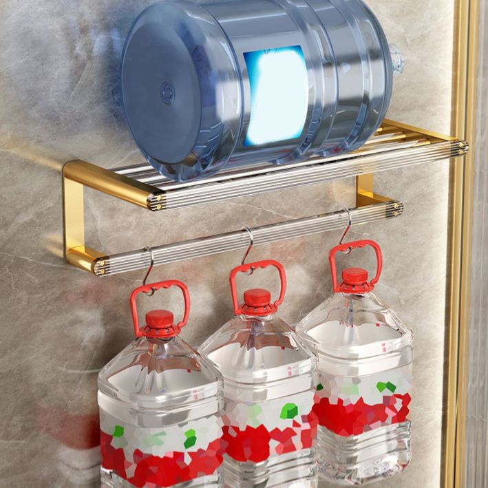 Avtoit | Modern Golden Bathroom Accessories Single Piece or in Set with Bathroom Shelf