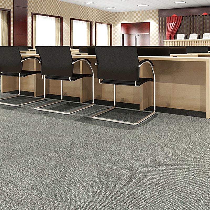 Avtoit | Square Plastic Flooring Water Repellent Peel and Stick Tiles Floor Leather