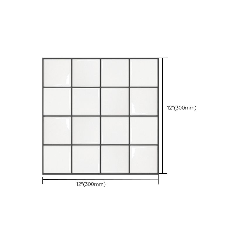 Avtoit | Peel and Stick Subway Tiles Waterproof Plastic Tile Rectangular Peel & Stick Tile for the Kitchen