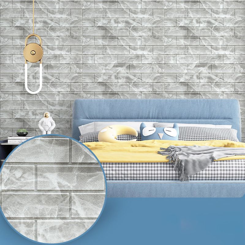 Avtoit | Industrial Wall Panel, 3D Brick Bathroom Wall Panels Set of 2