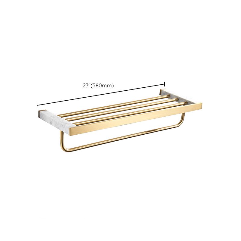 Avtoit | Metal and Marble Bathroom Accessory Single or in Set in Gold