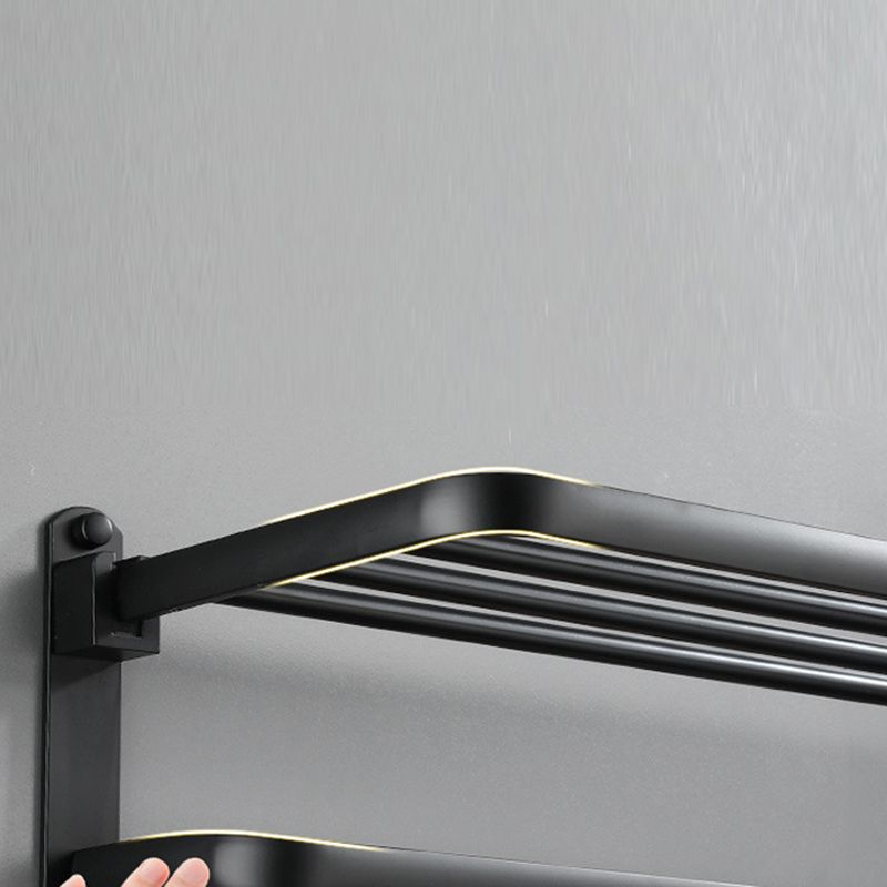 Avtoit | Modern Bathroom Accessory Set Black Soap Dish Bath Shelf Bathroom Set