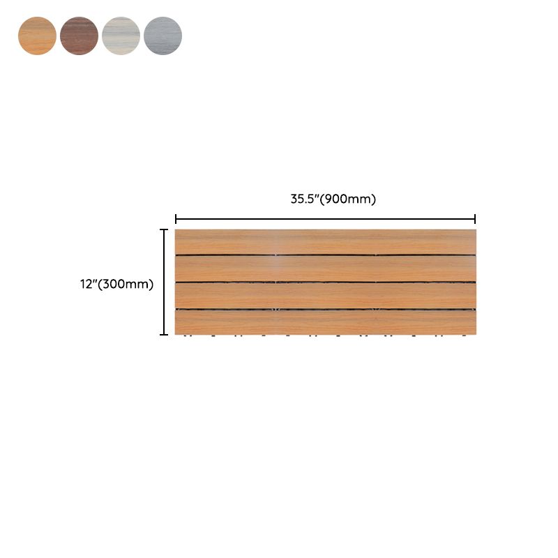 Avtoit | Deck Plank Loose Lay Wood Floor Tiles Garden Outdoor Flooring