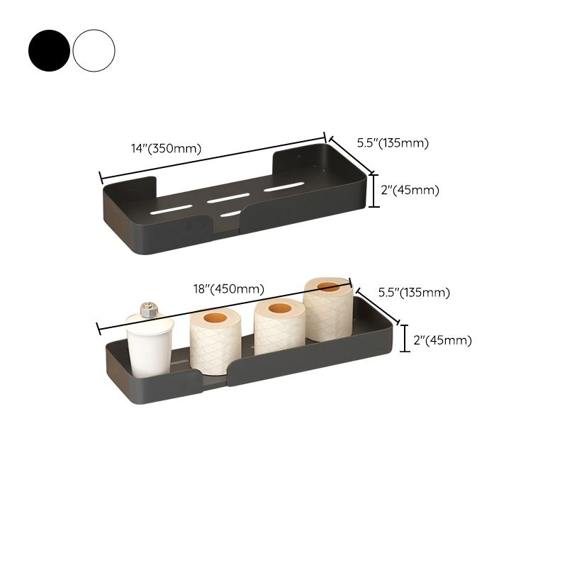 Avtoit | Modern Rectangular Bathroom Shelf 2/3-Piece Bathroom Accessory Set