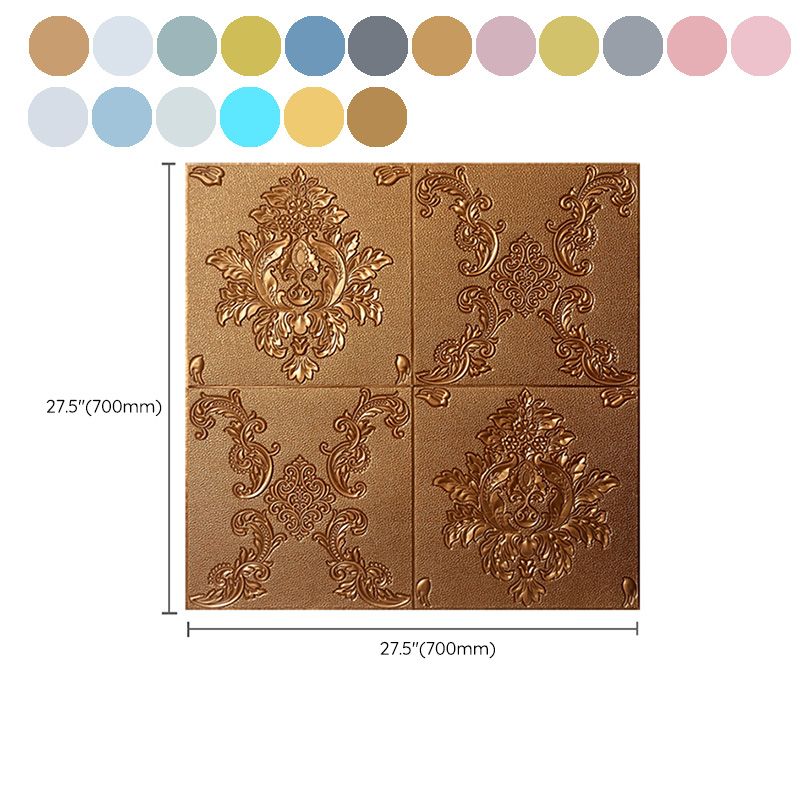 Avtoit | Glam Style Foam Wall Panel Living Room 3D Embossed Waterproof Wall Panel