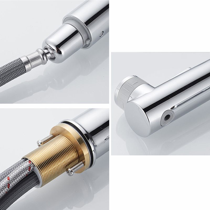 Avtoit | Contemporary sink faucet pull-out basin tap with lever handle
