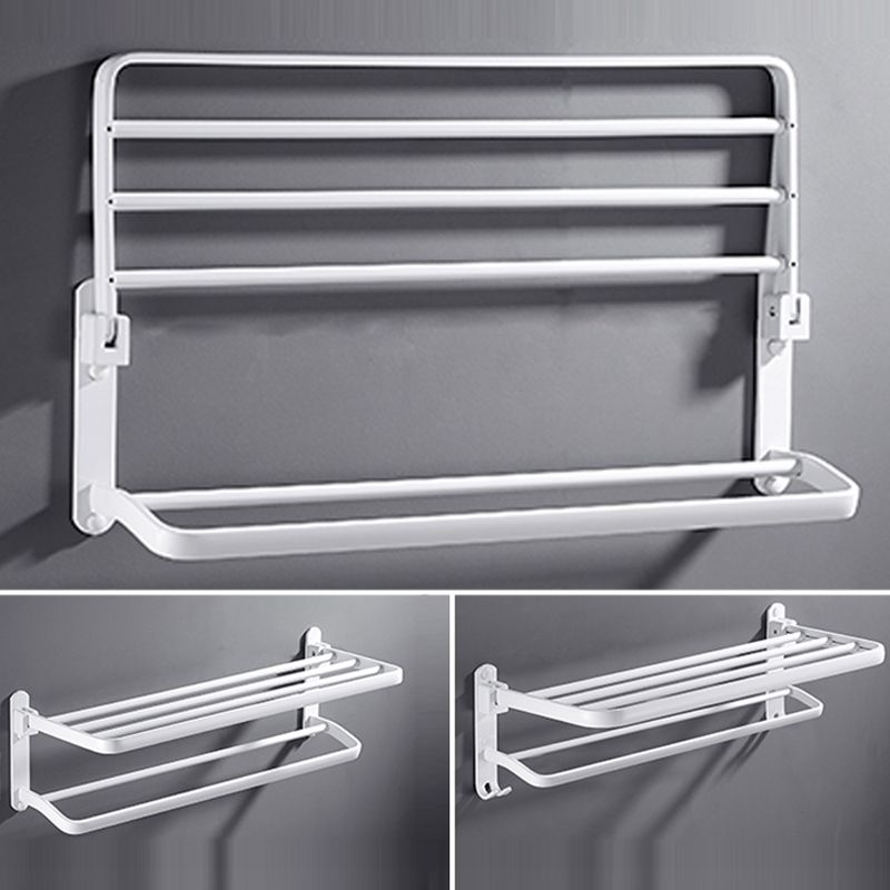 Avtoit | White Bathroom Accessories Hardware Set Modern Bathroom Accessories Set, Towel Holder