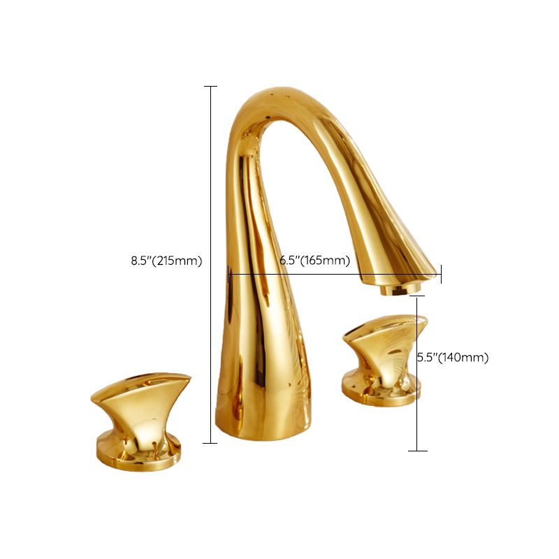 Avtoit | Widely Used Bathroom Faucet 3 Hole Round Sink Faucet