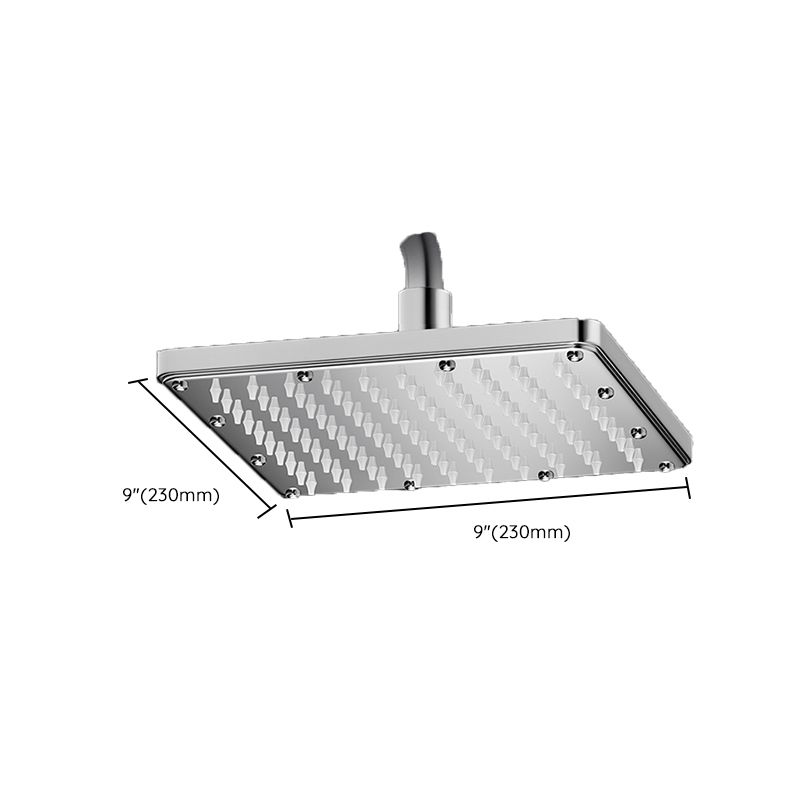 Avtoit | Modern Showerhead Combination Double Showerhead Polished Stainless Steel Wall Mounted Showerhead
