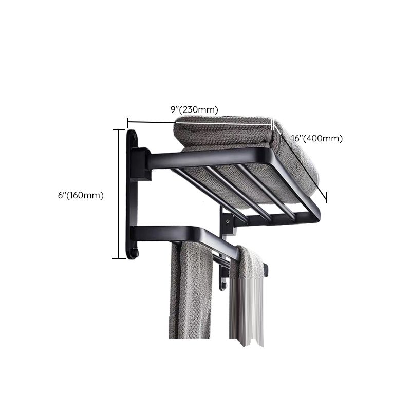Avtoit | Modern Bathroom Accessory Set Black Soap Dish Bath Shelf Bathroom Set