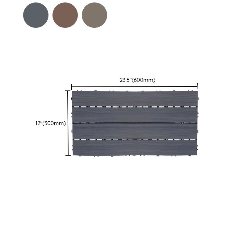 Avtoit | Outdoor Ground Board Strips Composite Waterproof Square Deck Board