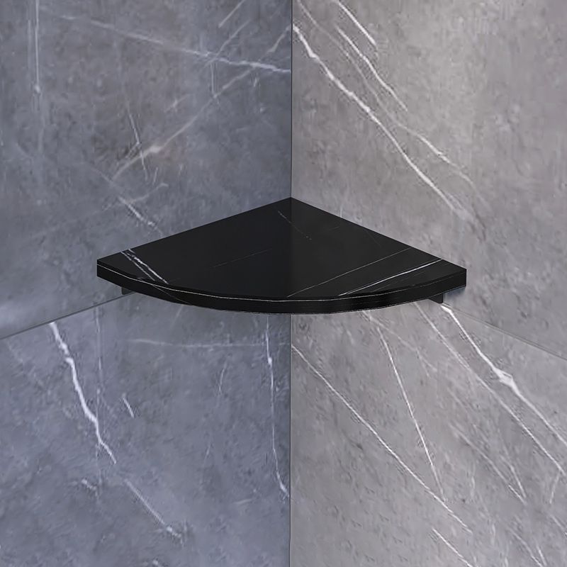 Avtoit | 3-piece modern bathroom accessory set marble and metal bathroom shelf