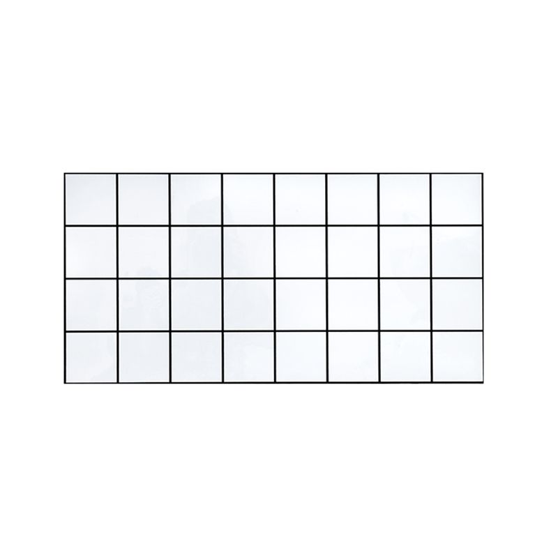 Avtoit | PVC Rectangular 12" X 23" 5-Pack Peel & Stick Mosaic Tile Kitchen and Bathroom Backsplash