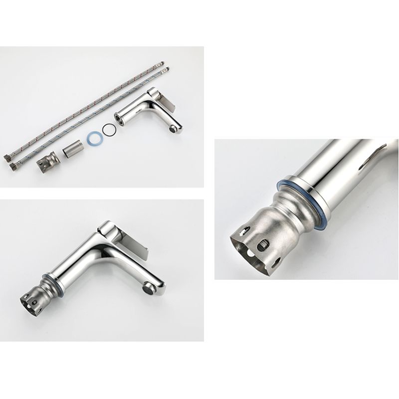 Avtoit | Modern Vessel Faucet Copper Single Handle Low Arc Vessel Faucet for Home