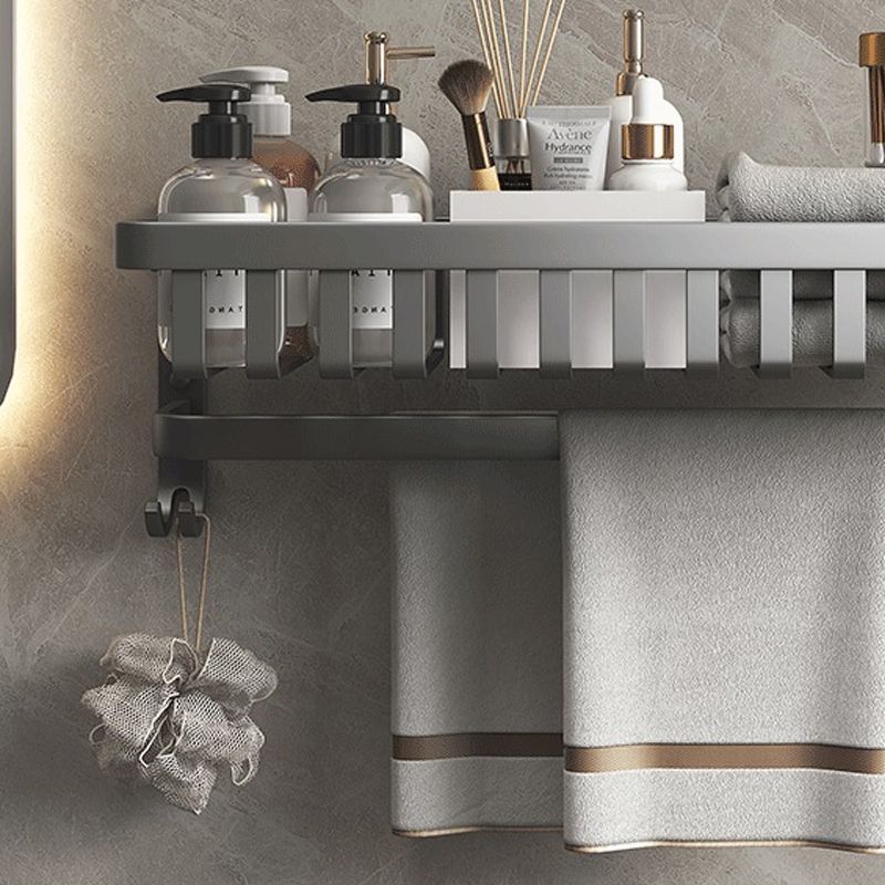 Avtoit | Modern gray aluminum bathroom accessory set